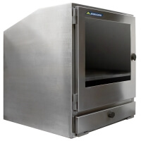 Armadio porta PC in acciaio inox by Armagard